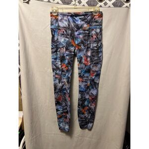 Lululemon Fast and Free High-Rise Tight 25" Luminescent Floral Multi Size 6